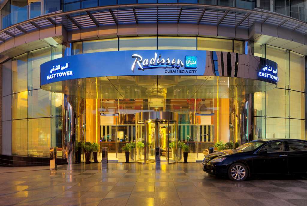 Radisson Blu Hotel, Dubai Media City Exterior foto